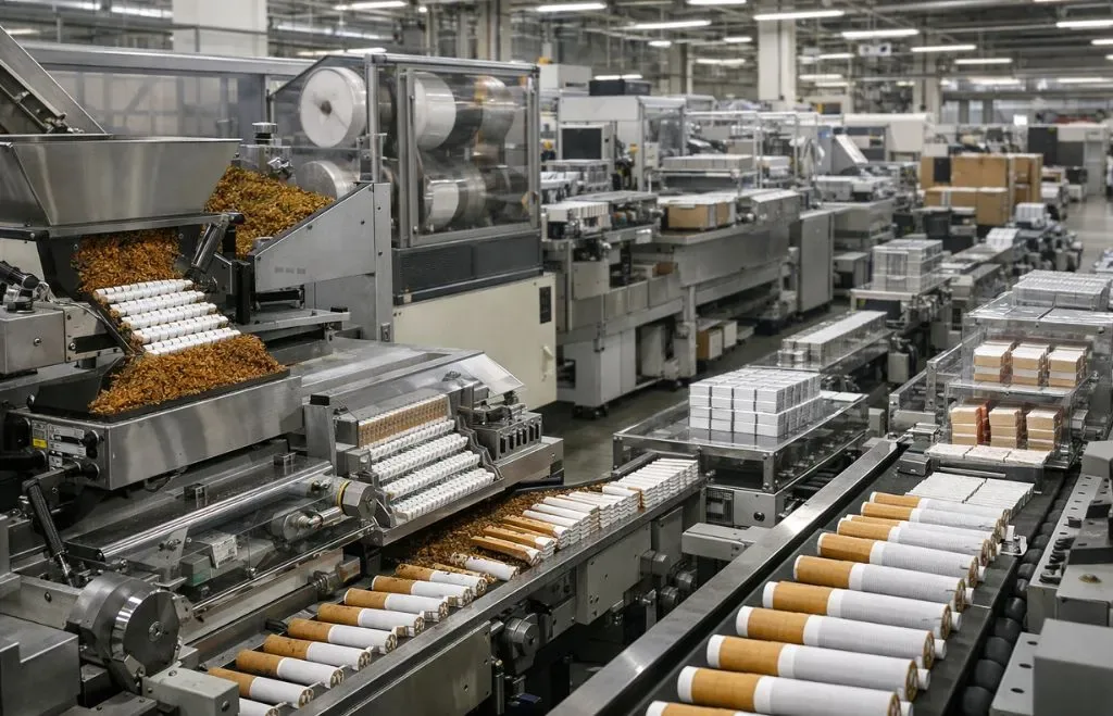 Cigarette Production Line Equipment: From Raw Tobacco to Finished Pack