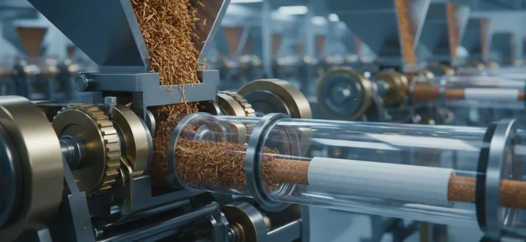 How Tobacco Filling Works in Cigarettes: The Garniture Section Step by Step