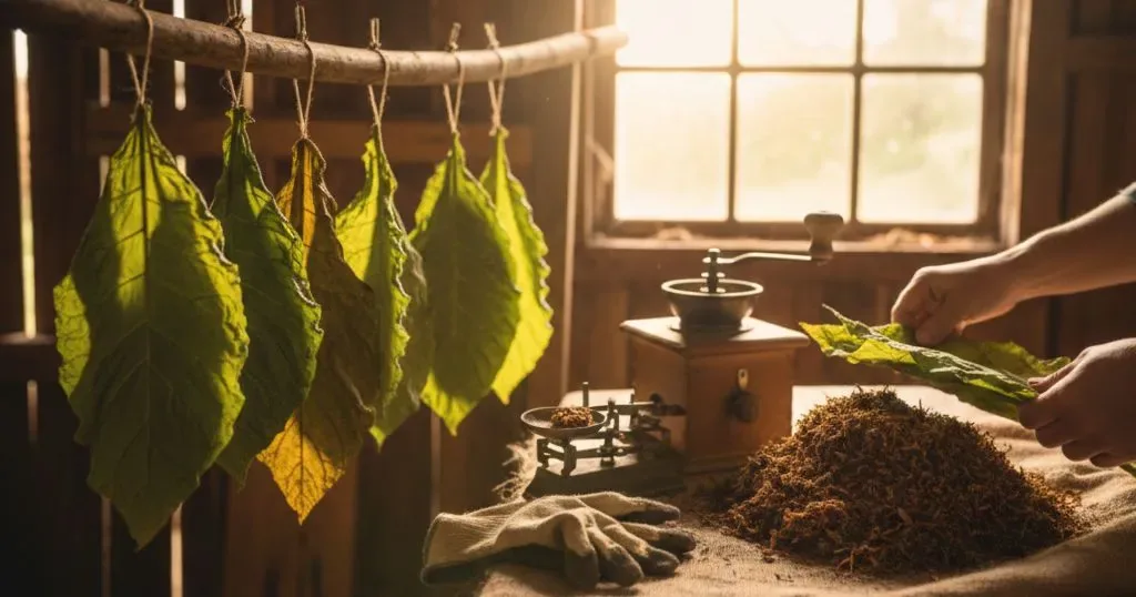 How Tobacco Is Made from Nicotiana Plant: Cultivation, Curing and Factory Input