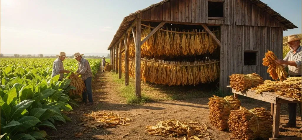 How the Tobacco Production Process Works Step by Step