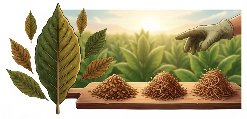 Tobacco Leaf Shredder