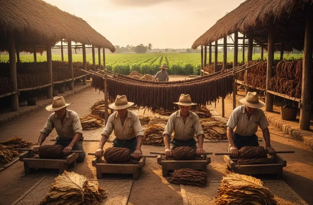 tobacco processing machine